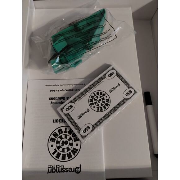 Wheel of Fortune 5th Edition Board Game 2-4 Players - Picture 3 of 4